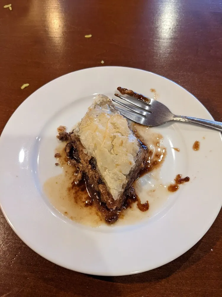 Chocolate Peanut Butter Baklava